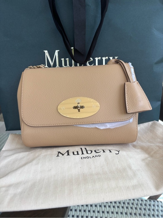Mulberry Handbags - NWT 2026 Mulberry Lily in Crumpet Small Classic Grain